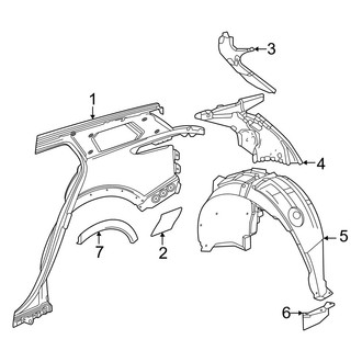 Acura OE - Quarter Panel & Components