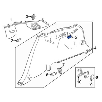 Acura OE - Rear Cargo Area Light