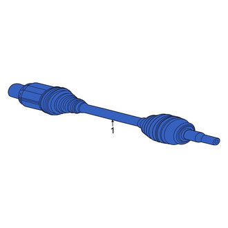 Acura OE - Rear CV Axle Assembly