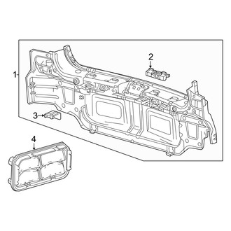 Acura OE - Rear Body & Floor - Rear Body