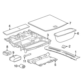 Acura OE - Rear Body & Floor - Interior Trim