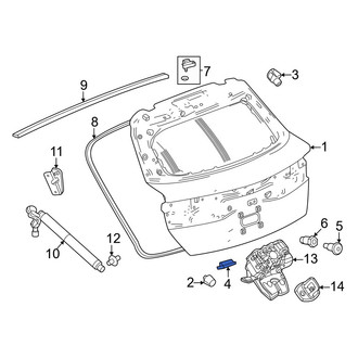 Acura OE - Rear Liftgate Drain Plug