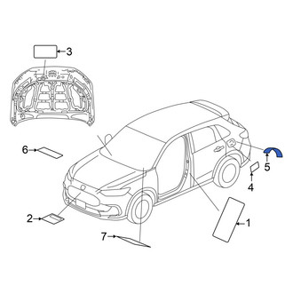 Acura OE - Fuel Information Label