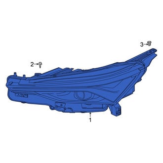 Acura OE - Front Left Headlight Assembly