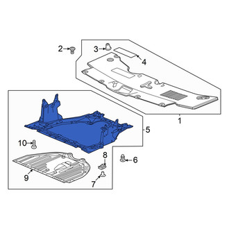 Acura OE - Front Radiator Support Splash Shield