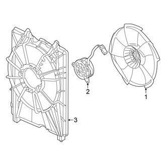 Acura OE - Cooling Fan
