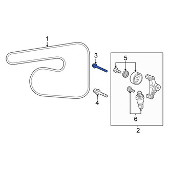 Acura OE - Belt Tensioner Bolt