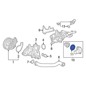 Acura OE - Engine Coolant Thermostat Housing Gasket