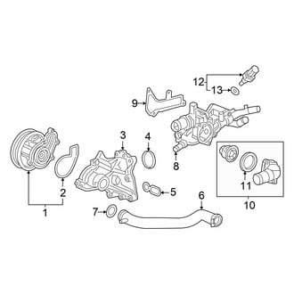 Acura OE - Cooling - Water Pump