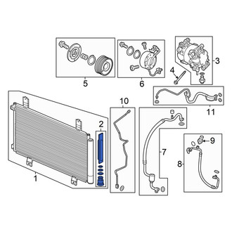 Acura OE - A/C Receiver Drier