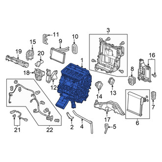 Acura OE - HVAC Unit Case