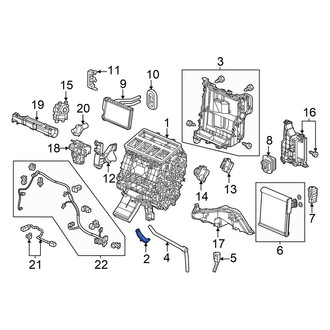 Acura OE - HVAC Unit Case Bracket