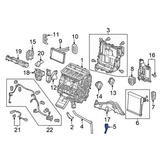 Acura OE - Lower A/C Evaporator Drain