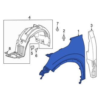 Acura OE - Front Left Fender
