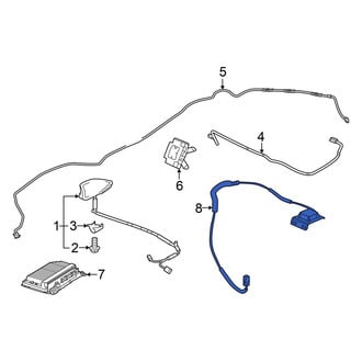 Acura OE - GPS Navigation System Antenna