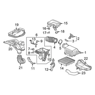 Acura OE - Engine / Transaxle - Air Intake