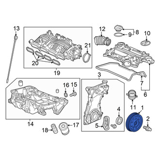 Acura OE - Engine Crankshaft Pulley