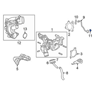 Acura OE - Turbocharger Oil Line Gasket