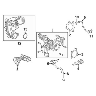 Acura OE - Engine / Transaxle - Turbocharger & Components