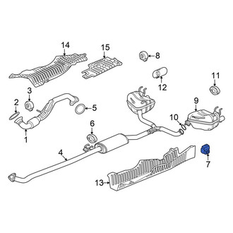 Acura OE - Rear Left Exhaust System Hanger