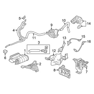 Acura OE - Emission System - Emission Components