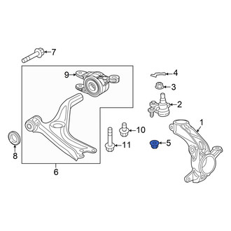 Acura OE - Suspension Ball Joint Nut & Washer