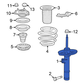Acura OE - Front Left Suspension Strut