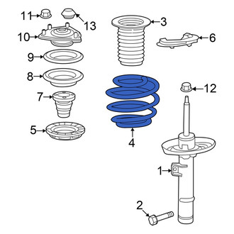 Acura OE - Front Coil Spring