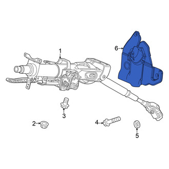 Acura OE - Steering Coupling Boot