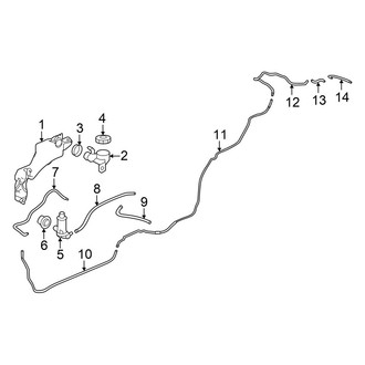 Acura OE - Windshield - Washer Components