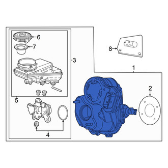Acura OE - Power Brake Booster