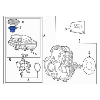 Acura OE - Brake Master Cylinder Reservoir Strainer