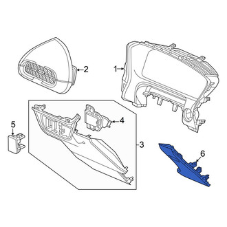 Acura OE - Left Inner Instrument Panel Trim Panel