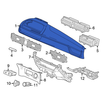 Acura OE - Upper Instrument Panel Trim Panel