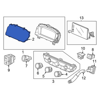 Acura OE - Instrument Panel Lens