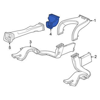 Acura OE - Center Front Instrument Panel Air Duct