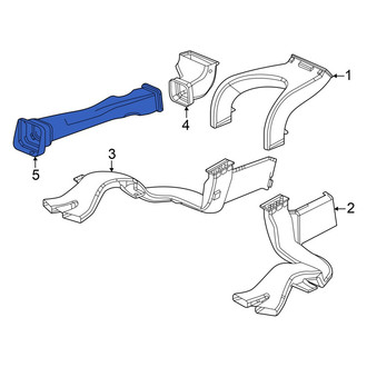 Acura OE - Center Rear Instrument Panel Air Duct