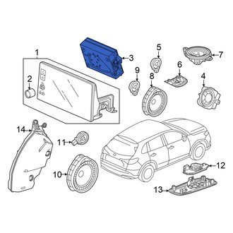 Acura OE - Radio Control Unit