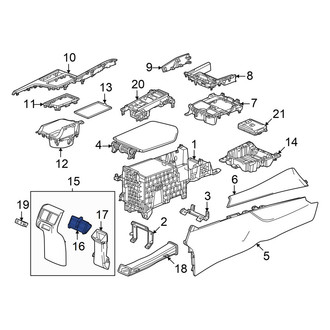 Acura OE - Center Dashboard Air Vent