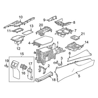 Acura OE - Center Console