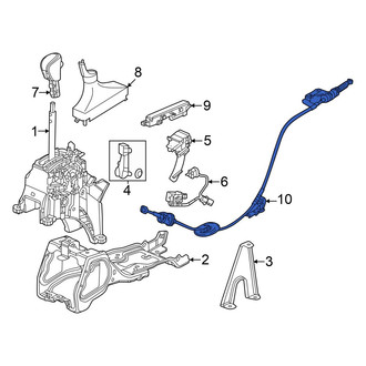 Acura OE - Automatic Transmission Shifter Cable