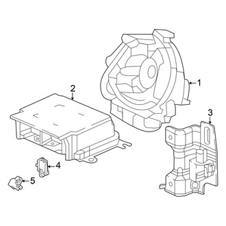 Acura OE - Restraint Systems - Air Bag Components (Modules & Sensors)