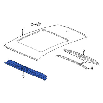 Acura OE - Front Roof Header Panel