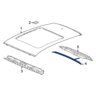Acura OE - Rear Roof Bow