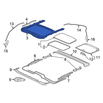 Acura OE - Sunroof Frame
