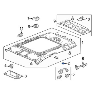 Acura OE - Headliner Cap