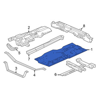 Acura OE - Front Right Floor Pan