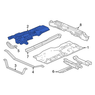 Acura OE - Front Left Floor Pan