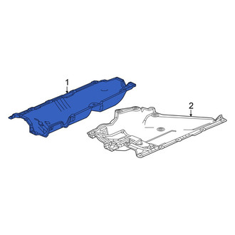 Acura OE - Right Floor Pan Splash Shield