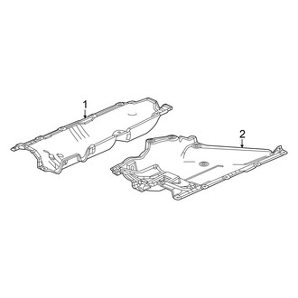 Acura OE - Pillars, Rocker & Floor - Lower Shield